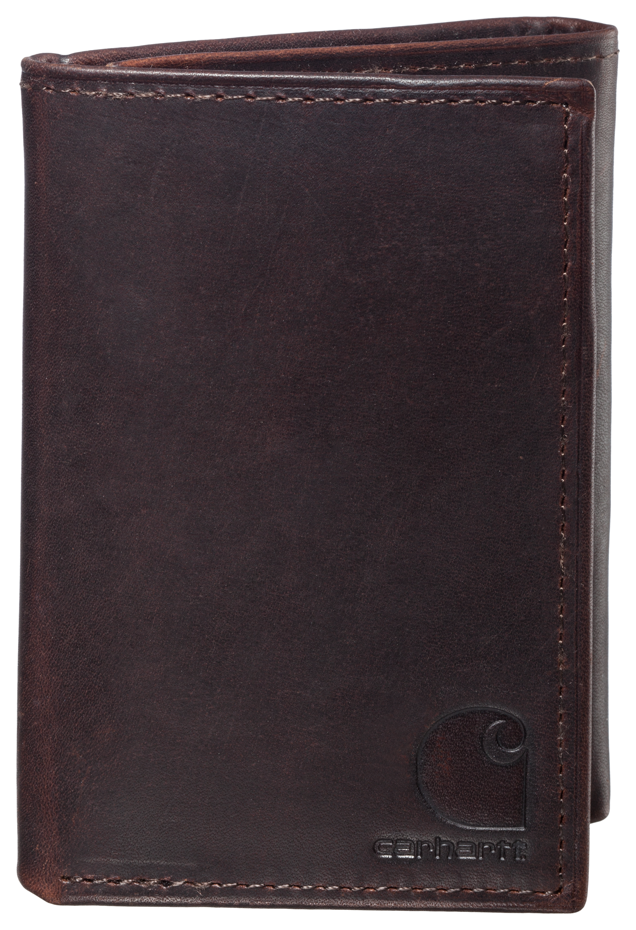 Carhartt Oil Tan Trifold Leather Wallet | Bass Pro Shops